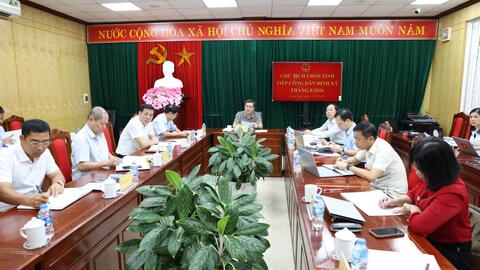 Đồng chí Nguyễn Cảnh Toàn, Chủ tịch UBND tỉnh tiếp công dân định kỳ tháng 8 năm 2026